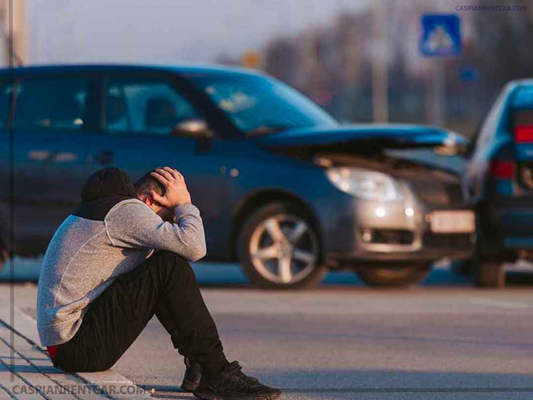 گزارش تصادف به شرکت
